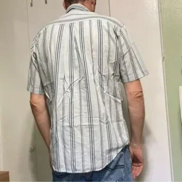 FIELD GEAR The Big Shirt Button Down Short Sleeve Mens Small - Picture 3 of 12